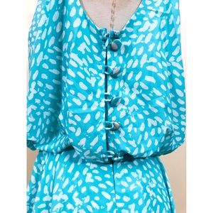 Eliza J Pebble Print Dress